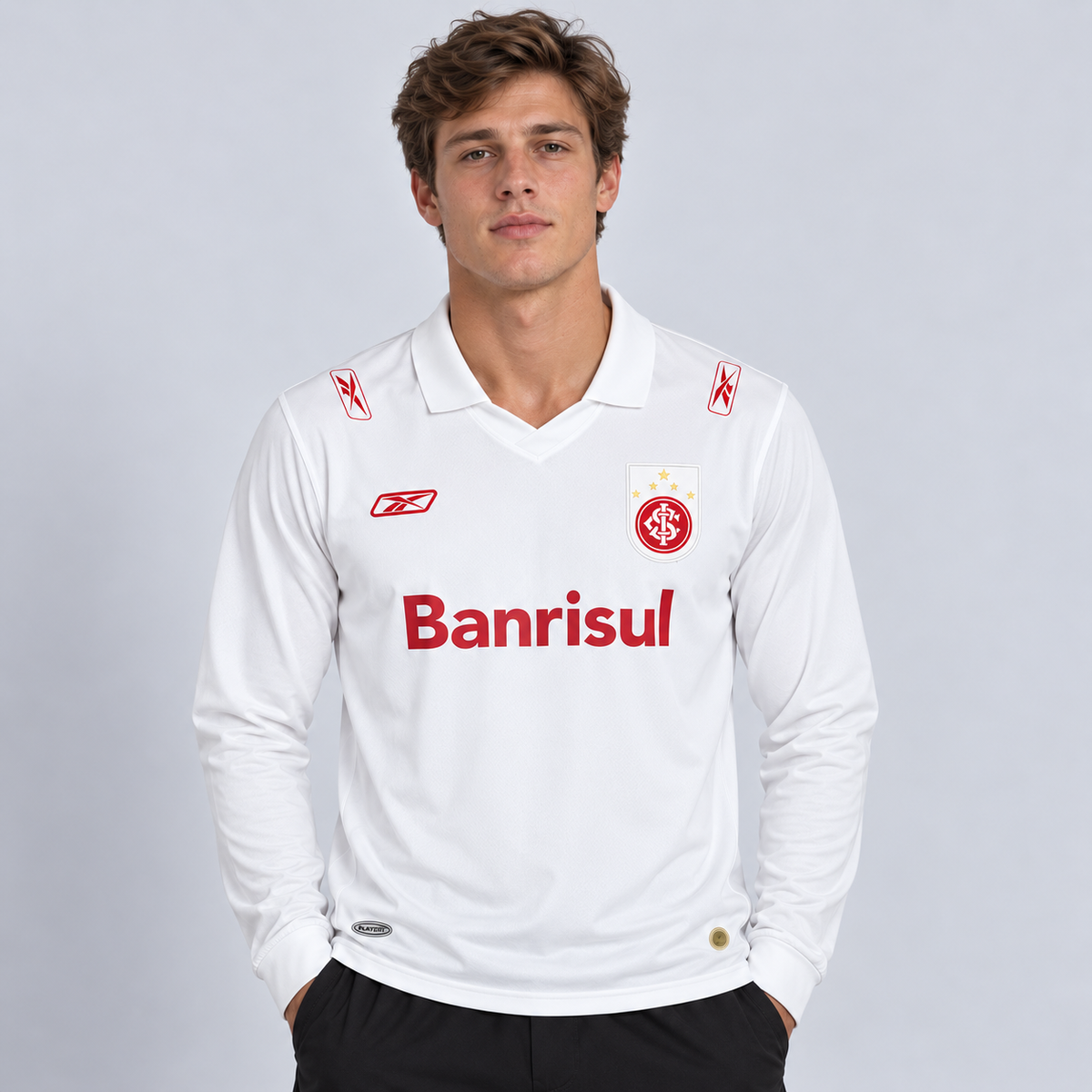 Camisa Retrô Internacional 2006 II Manga Longa