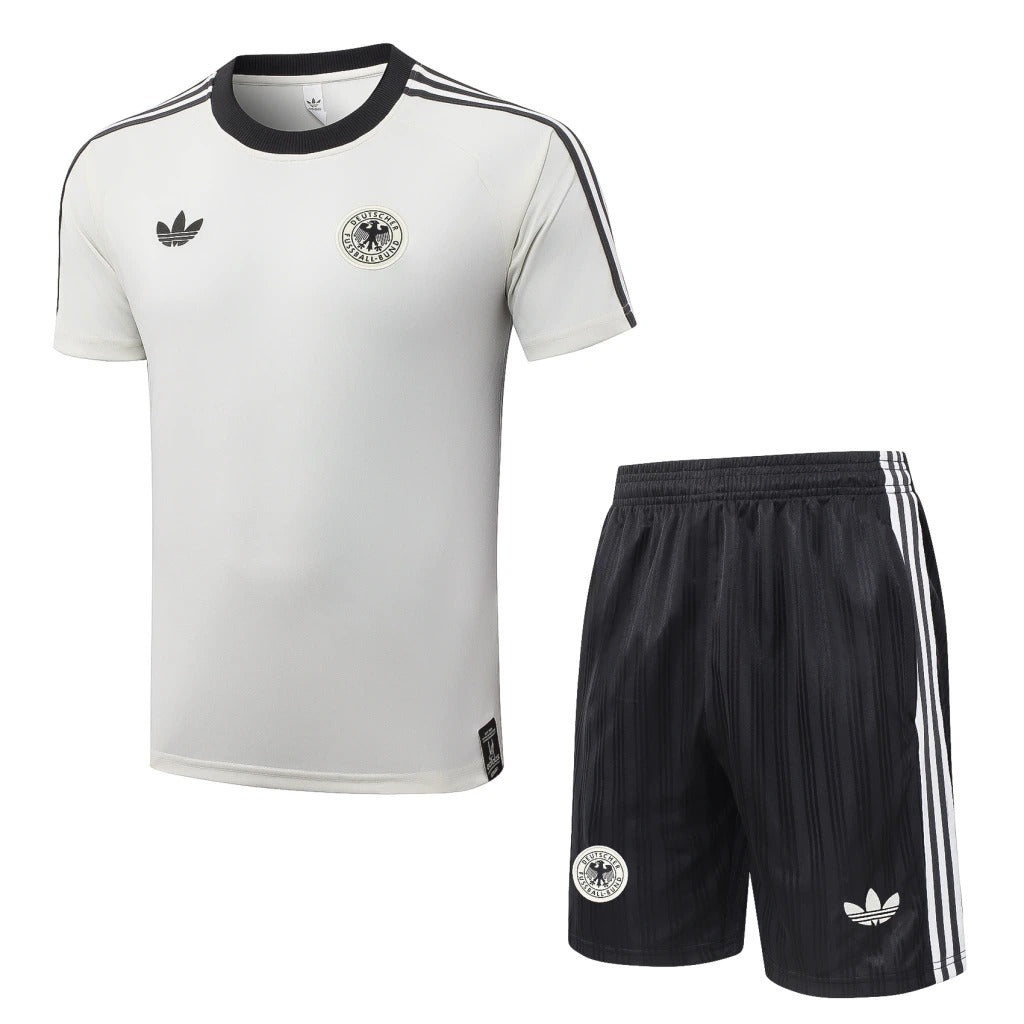 Conjunto Adidas Treino Alemanha 2026/27 Bege Originals