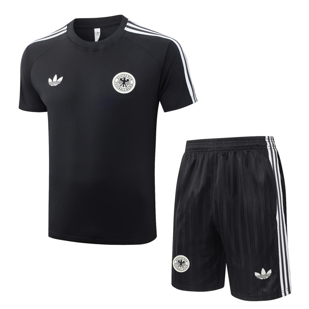 Conjunto Adidas Treino Alemanha 2026/27 Preto Originals