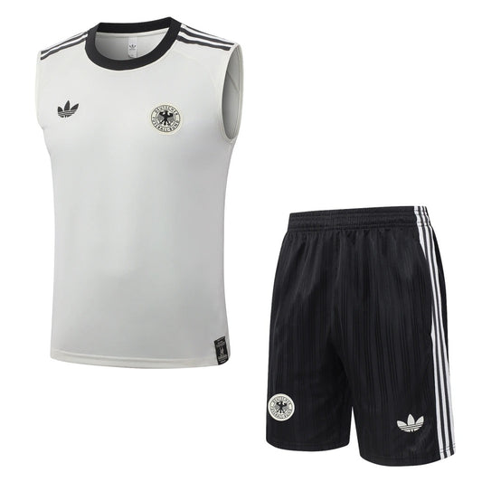 Conjunto Adidas Treino Alemanha 2026/27 Regata Bege Originals