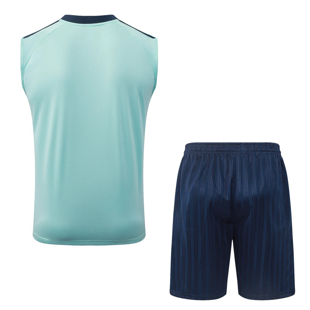 Conjunto Adidas Treino Alemanha 2026/27 Regata Verde-Água Originals