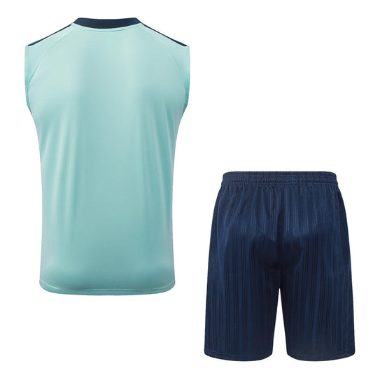 Conjunto Adidas Treino Alemanha 2026/27 Regata Verde-Água Originals