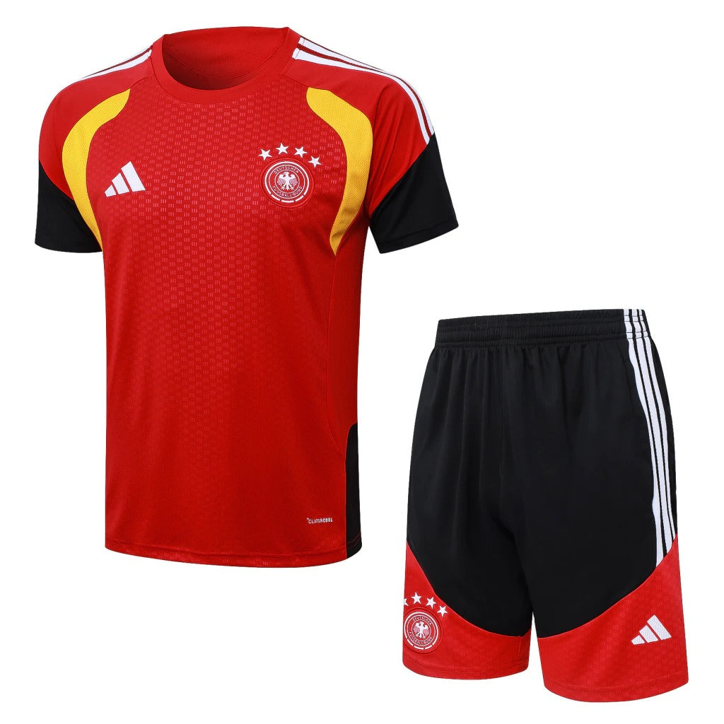Conjunto Adidas Treino Alemanha 2026/27 Vermelho