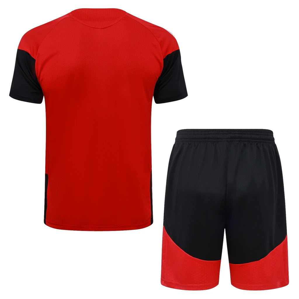 Conjunto Adidas Treino Alemanha 2026/27 Vermelho