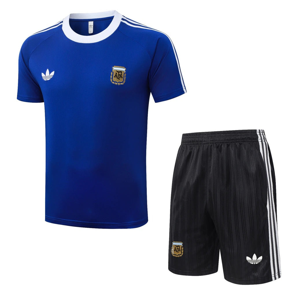 Conjunto Adidas Treino Argentina 2026/27 Azul Originals