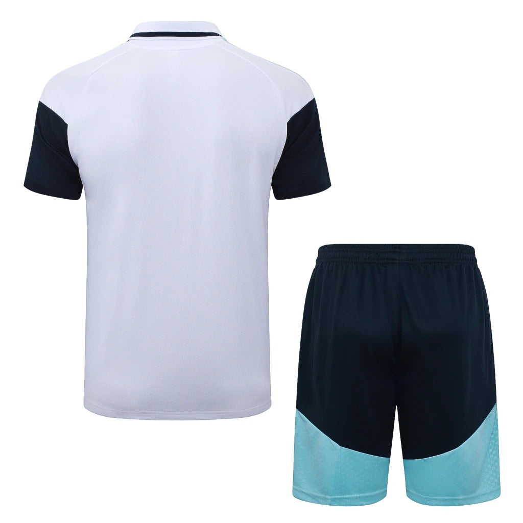 Conjunto Adidas Treino Argentina 2026/27 Polo Branca