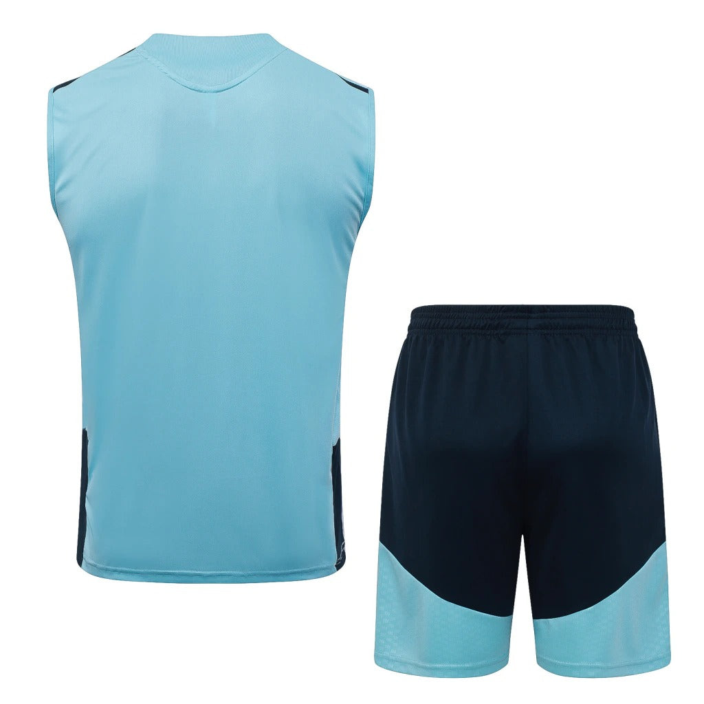 Conjunto Adidas Treino Argentina 2026/27 Regata Azul-Claro