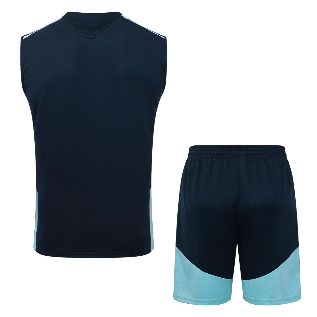 Conjunto Adidas Treino Argentina 2026/27 Regata Azul-Marinho