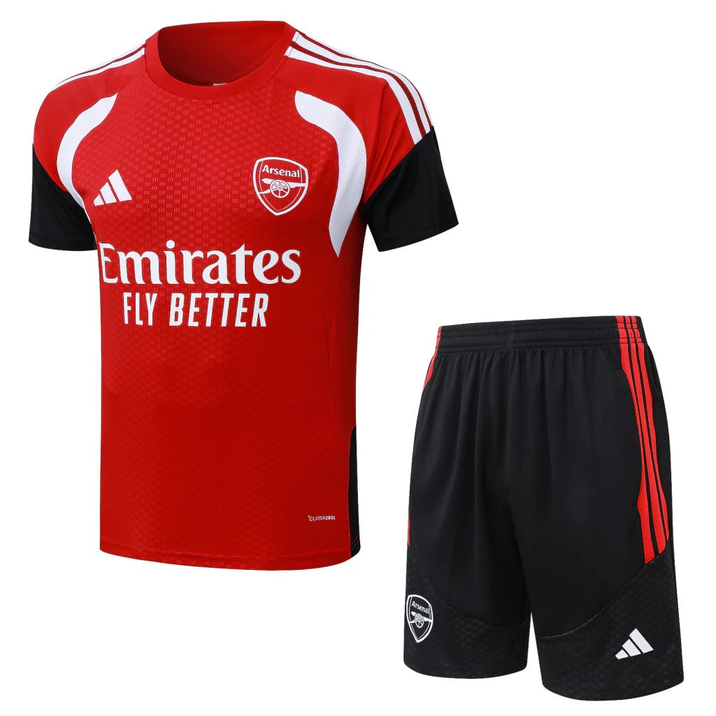 Conjunto Adidas Treino Arsenal 2026/27 Vermelho