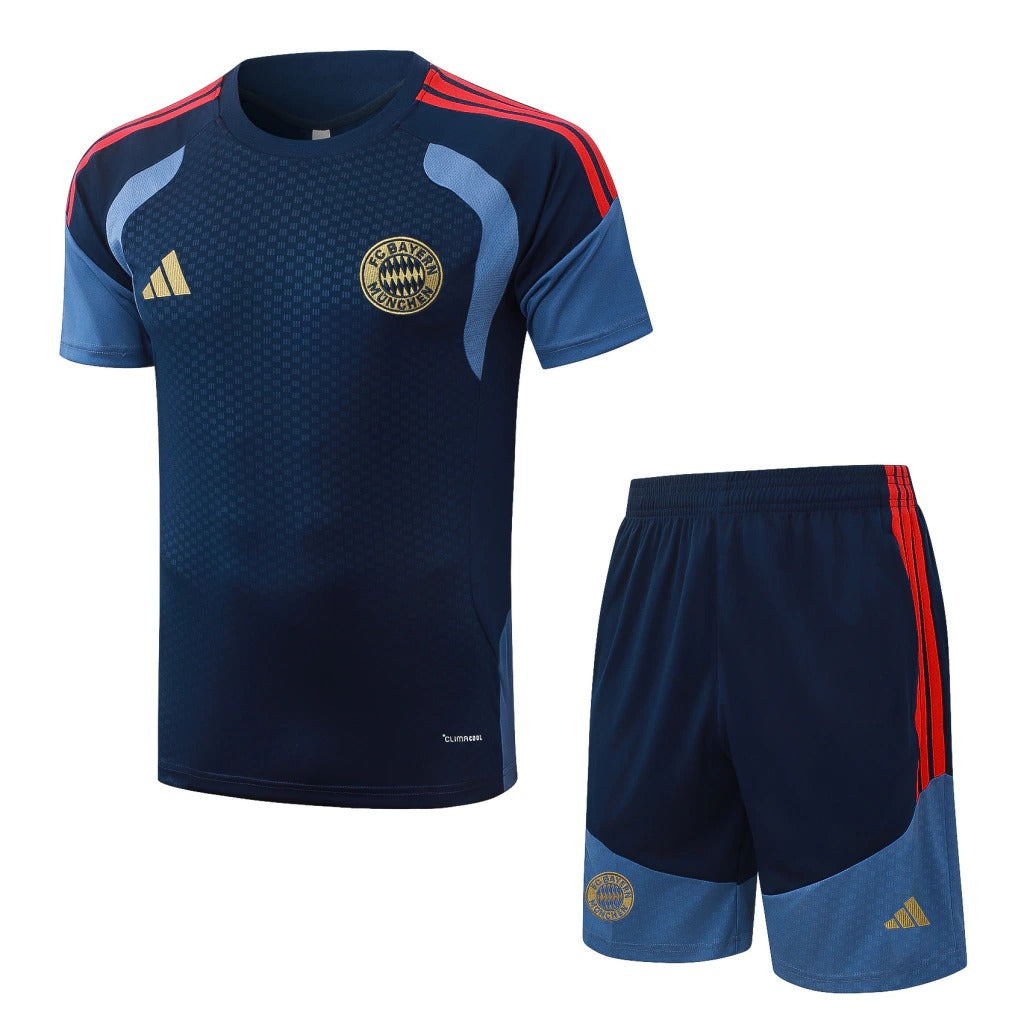 Conjunto Adidas Treino Bayern de Munique 2026/27 Azul-Marinho