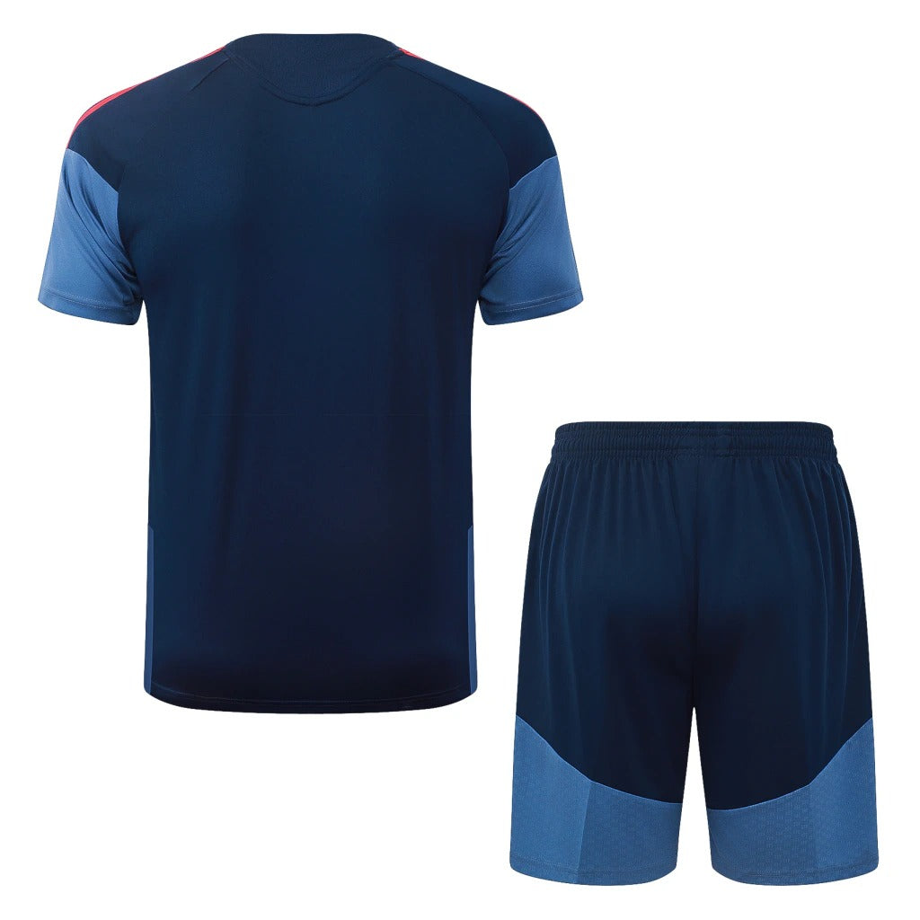 Conjunto Adidas Treino Bayern de Munique 2026/27 Azul-Marinho