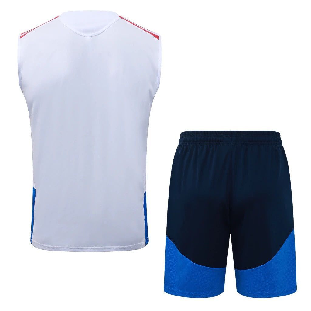 Conjunto Adidas Treino Colômbia 2026/27 Regata Branca