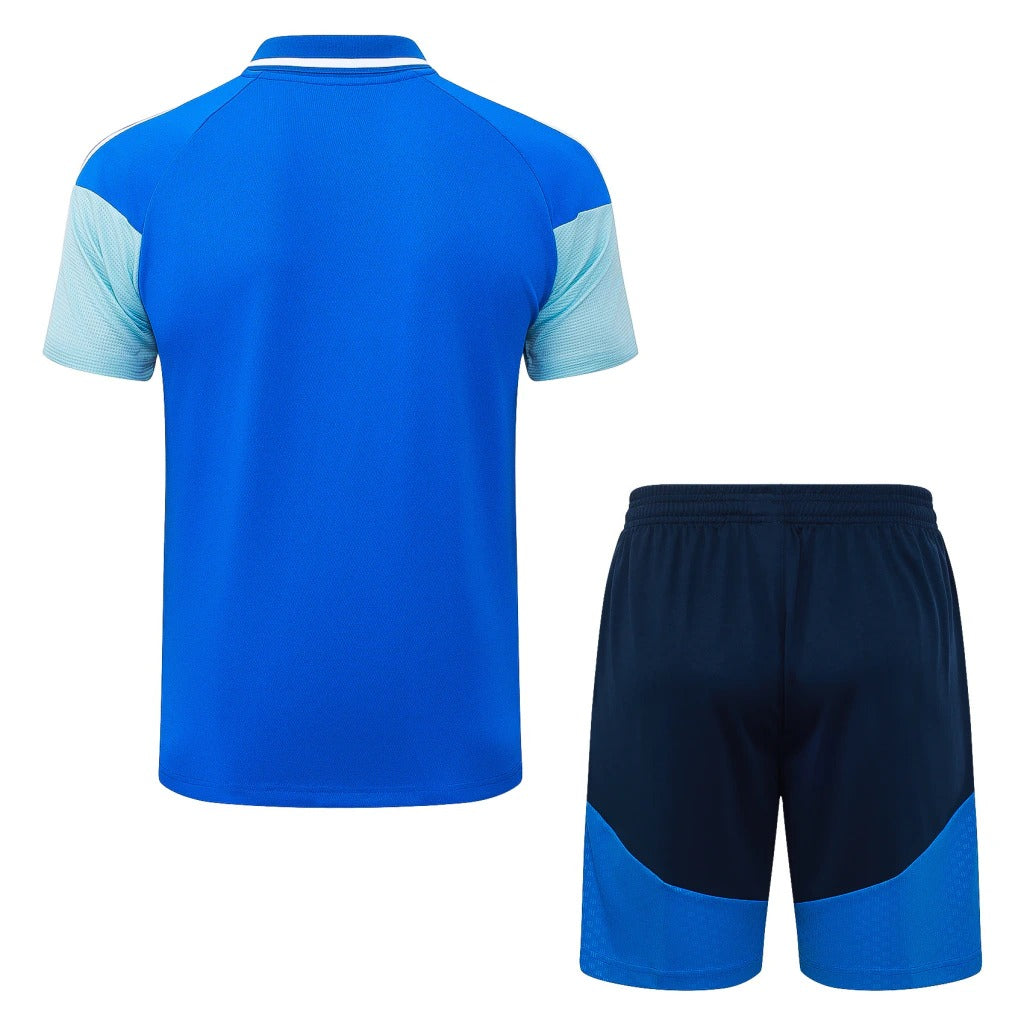 Conjunto Adidas Treino Cruzeiro 2026/27 Polo Azul