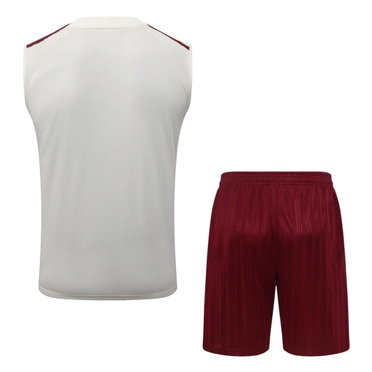 Conjunto Adidas Treino Espanha 2026/27 Regata Bege Originals