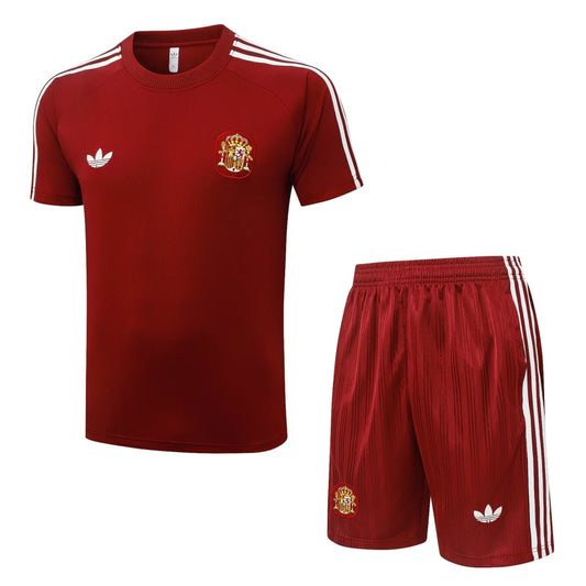Conjunto Adidas Treino Espanha 2026/27 Vermelho Originals