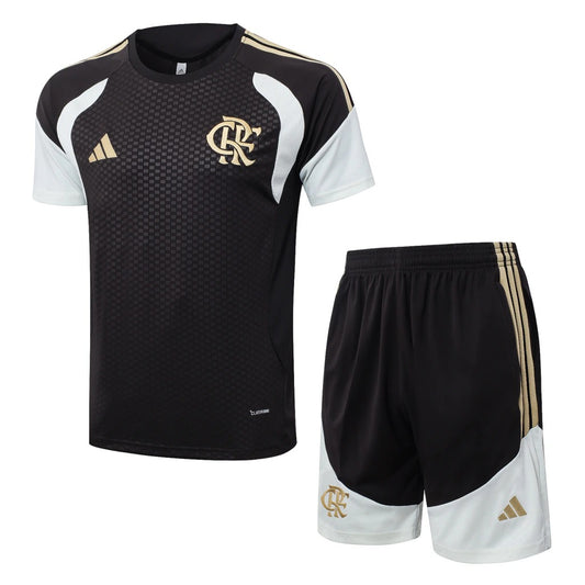 Conjunto Adidas Treino Flamengo 2026/27 Preto