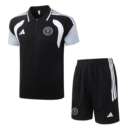Conjunto Adidas Treino Inter Miami 2026/27 Polo Preta