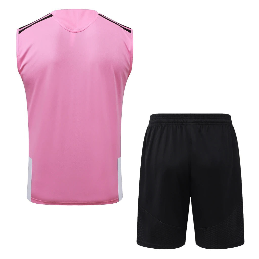 Conjunto Adidas Treino Inter Miami 2026/27 Regata Rosa
