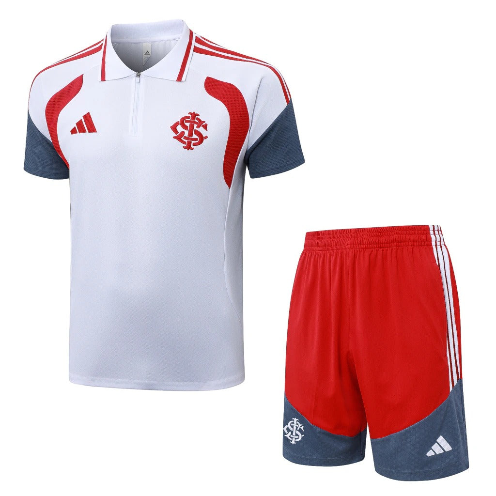 Conjunto Adidas Treino Internacional 2026/27 Polo Branca