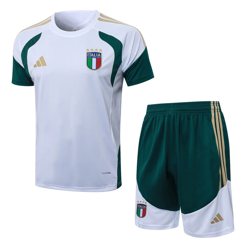 Conjunto Adidas Treino Itália 2026/27 Branco