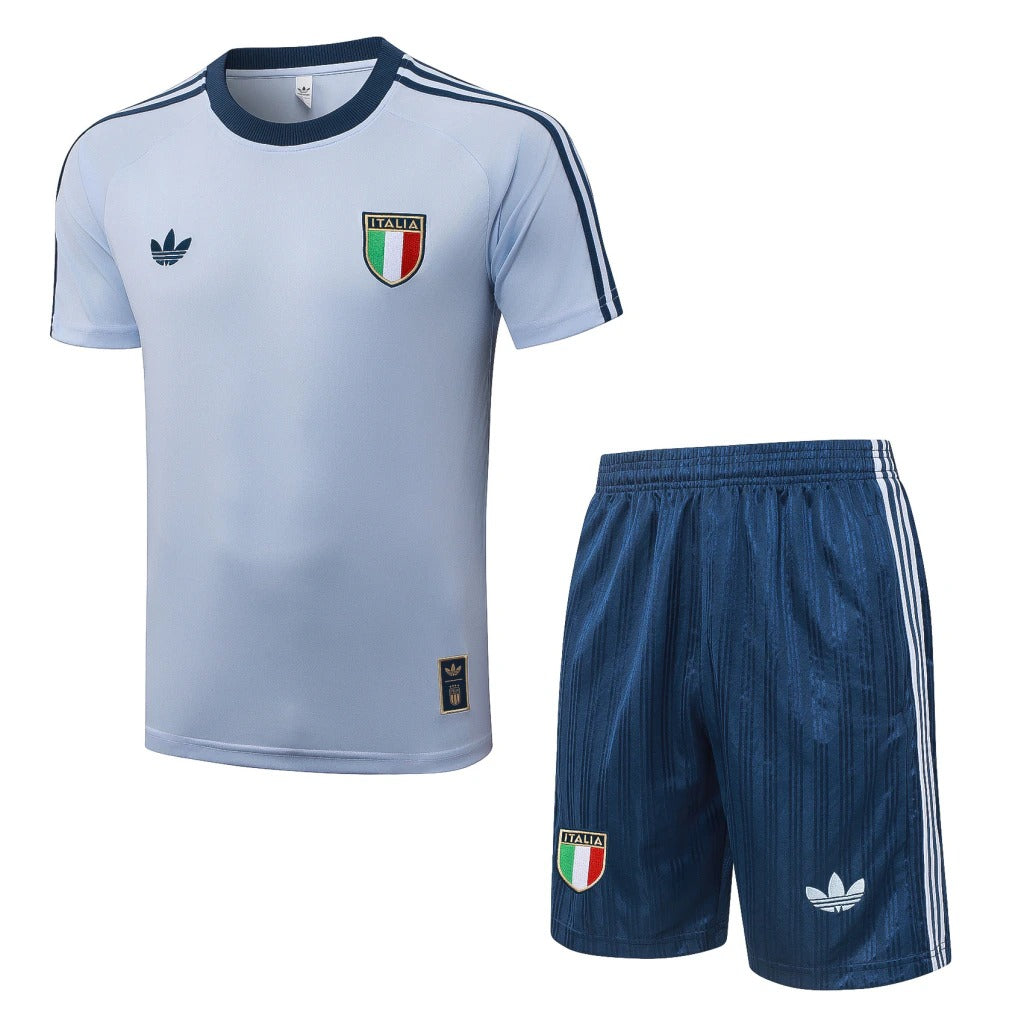 Conjunto Adidas Treino Itália 2026/27 Branco Originals