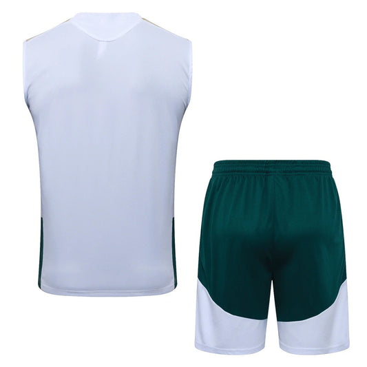 Conjunto Adidas Treino Itália 2026/27 Regata Branca