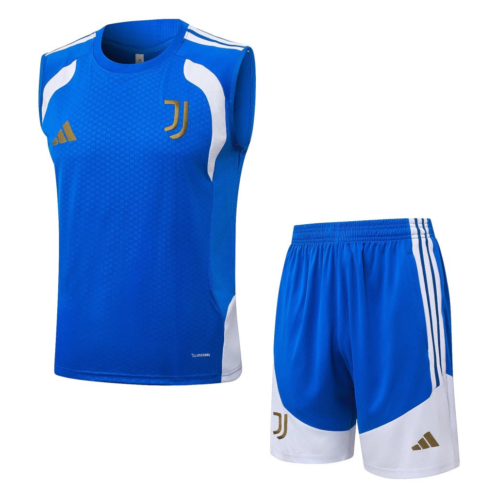 Conjunto Adidas Treino Juventus 2026/27 Regata Azul
