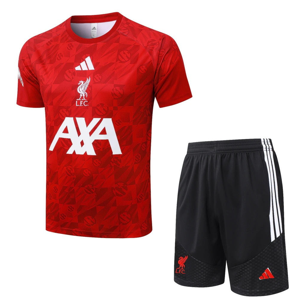 Conjunto Adidas Treino Liverpool 2026/27 Vermelho