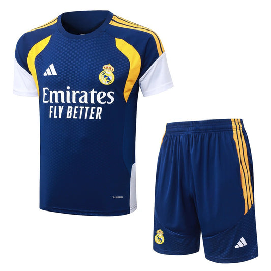 Conjunto Adidas Treino Real Madrid 2026/27 Azul-Marinho