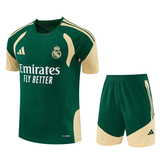 Conjunto Adidas Treino Real Madrid 2026/27 Verde