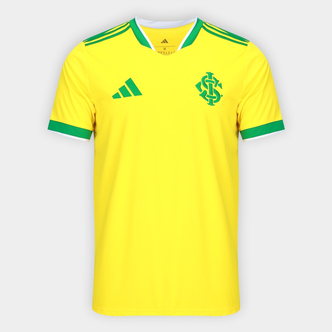 Camisa Masculina Internacional Brasil Adidas 2026