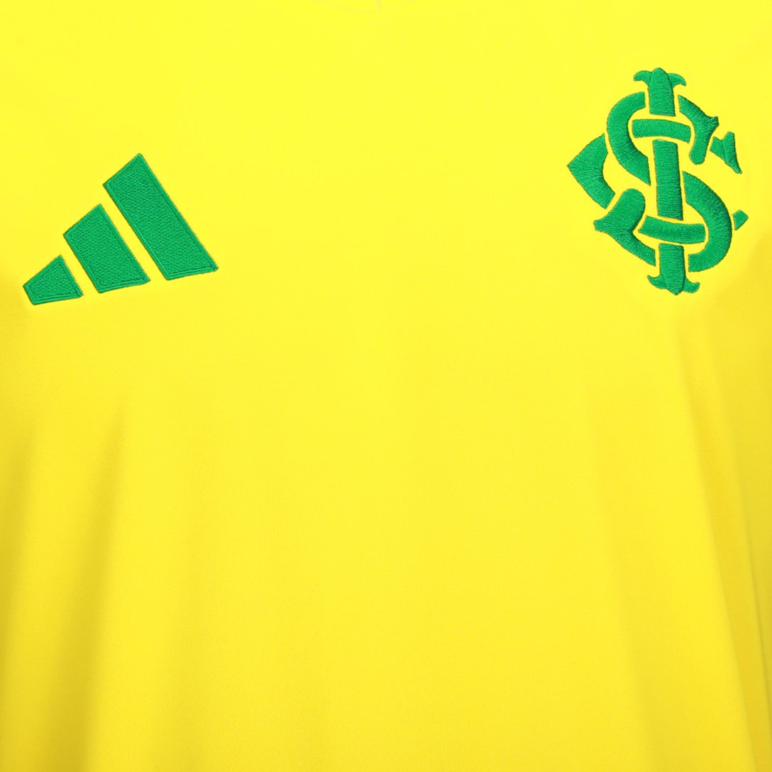 Camisa Masculina Internacional Brasil Adidas 2026