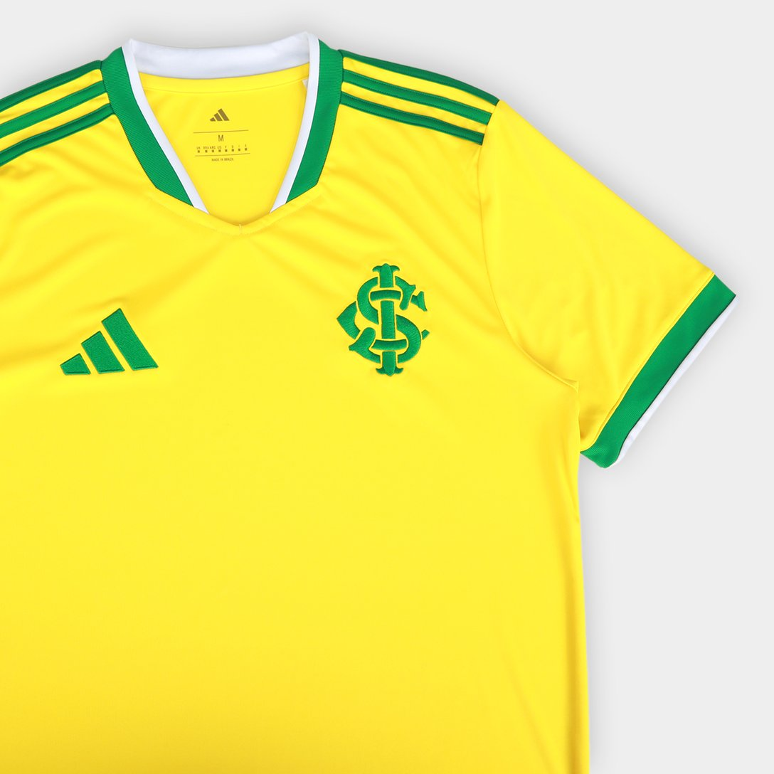 Camisa Masculina Internacional Brasil Adidas 2026