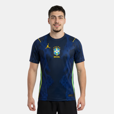 Camisa Torcedor Brasil II COPA 2026 Masculina - Azul e Preta