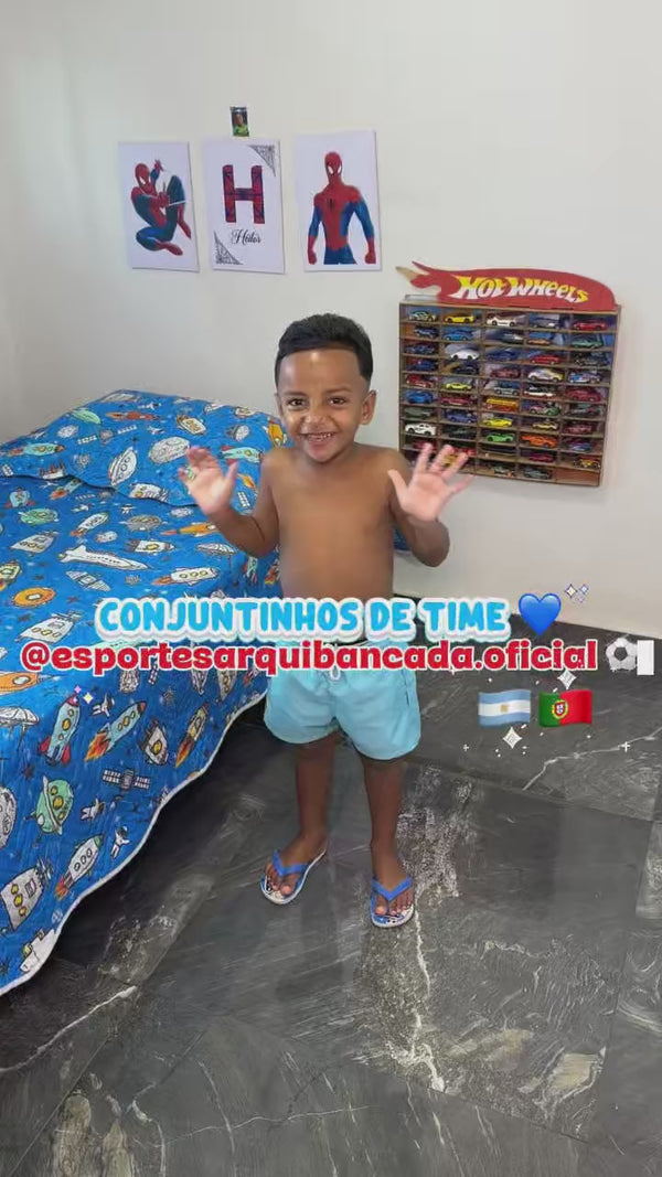 Vídeo de cliente: Conjunto Infantil adidas Argentina 2026/27 I