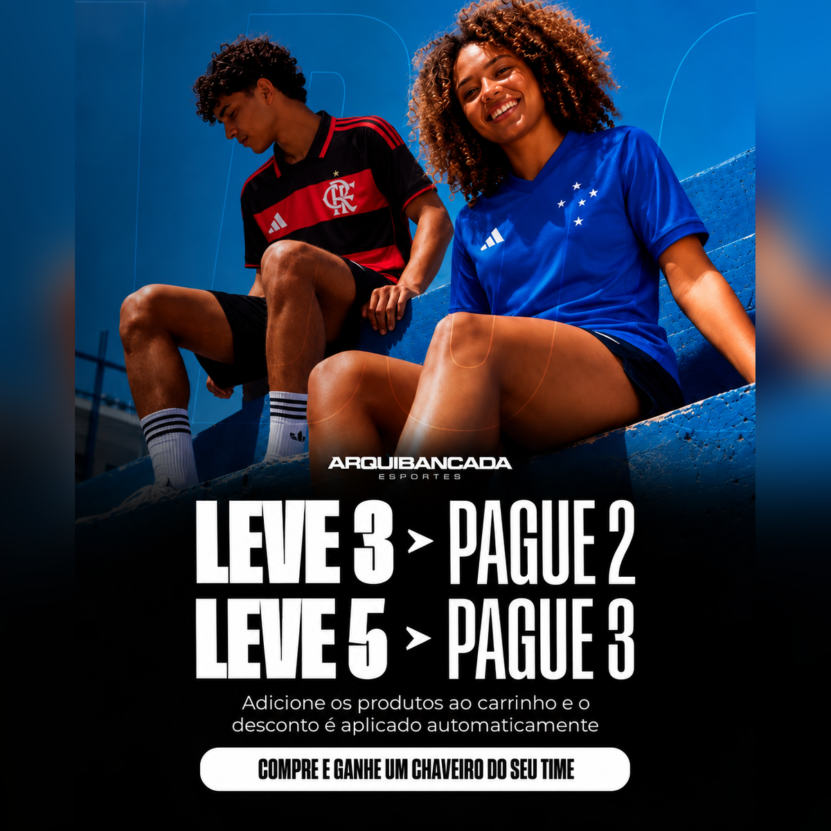 Promoção Leve 3 Pague 2 e Leve 5 Pague 3