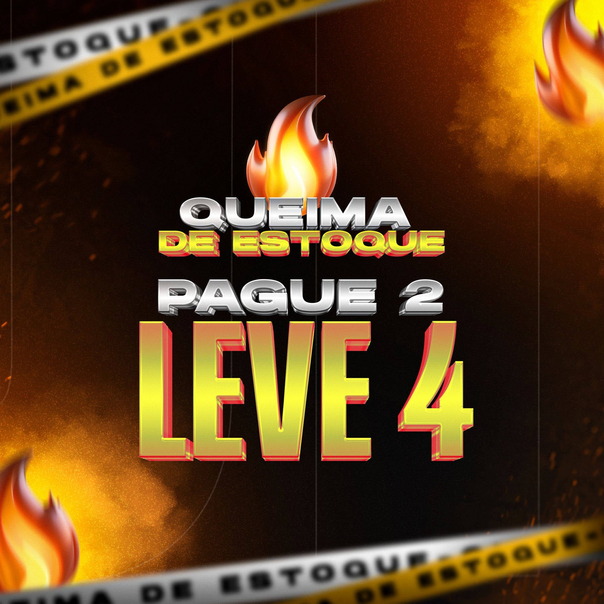 Queima de Estoque - Pague 2 Leve 4